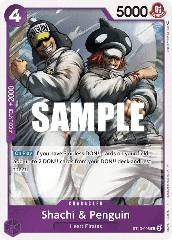 Shachi & Penguin [Ultimate Deck - The Three Captains] | Event Horizon Hobbies CA