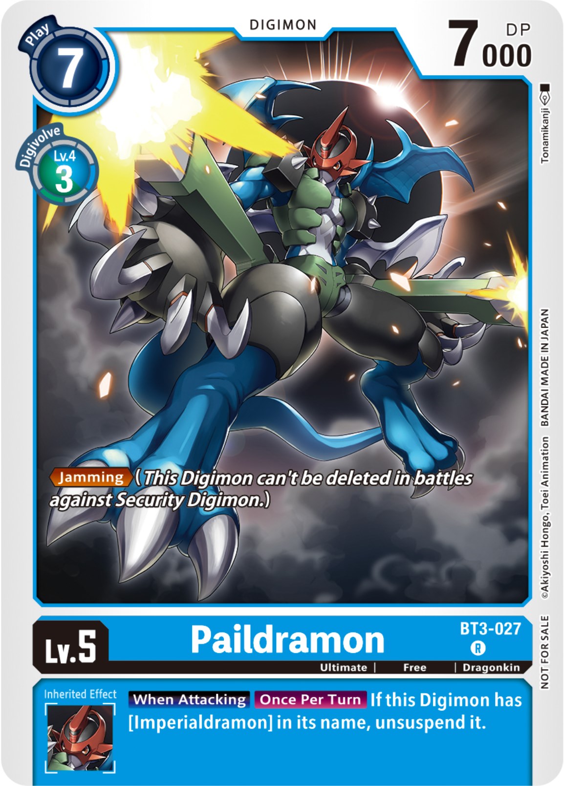 Paildramon [BT3-027] (NYCC 2023 Demo Deck) [Release Special Booster Ver.1.5] | Event Horizon Hobbies CA