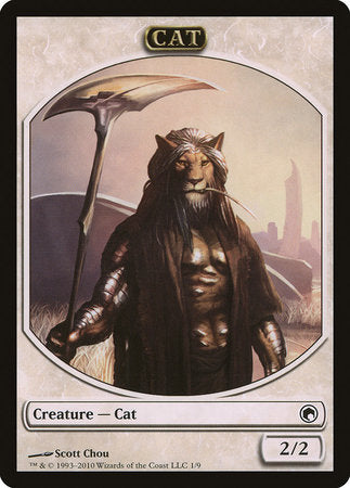 Cat Token [Scars of Mirrodin Tokens] | Event Horizon Hobbies CA