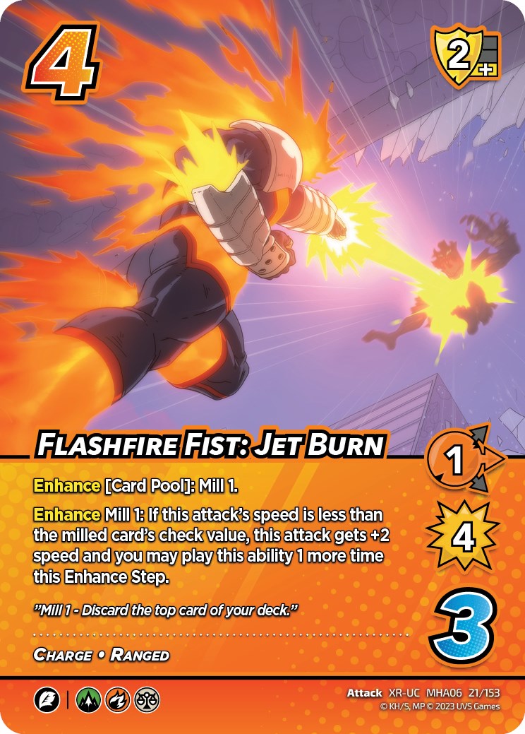 Flashfire Fist: Jet Burn (XR) [Jet Burn] | Event Horizon Hobbies CA