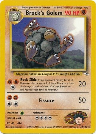 Brock's Golem (20/132) [Gym Heroes Unlimited] | Event Horizon Hobbies CA