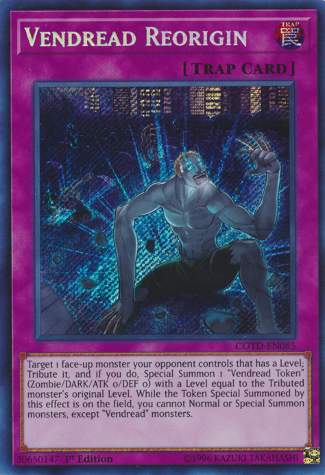 Vendread Reorigin [COTD-EN085] Secret Rare | Event Horizon Hobbies CA