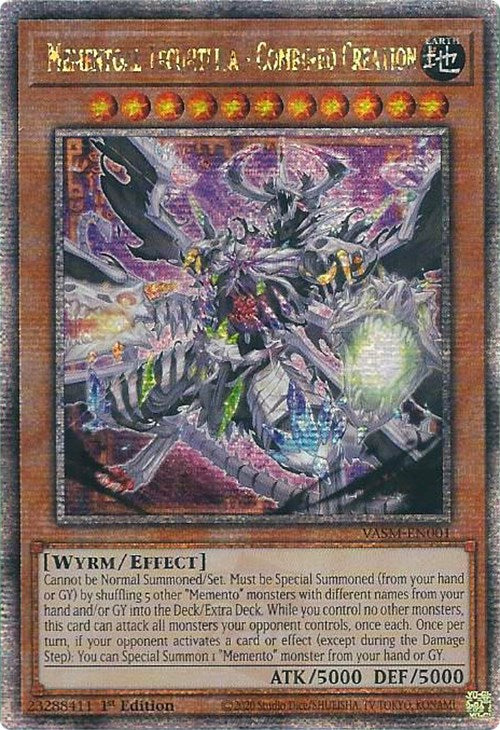 Mementoal Tecuhtlica - Combined Creation (Quarter Century Secret Rare) [VASM-EN001] Quarter Century Secret Rare | Event Horizon Hobbies CA