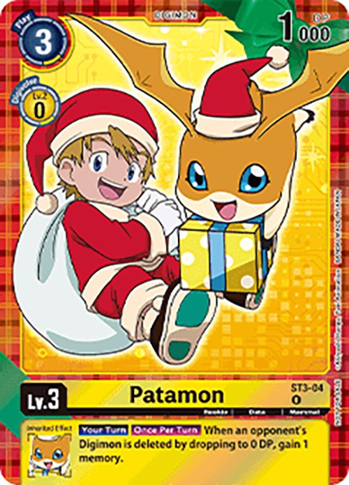 Patamon [ST3-04] (Winter Holiday 2023) [Starter Deck: Heaven's Yellow] | Event Horizon Hobbies CA