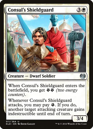 Consul's Shieldguard [Kaladesh] | Event Horizon Hobbies CA