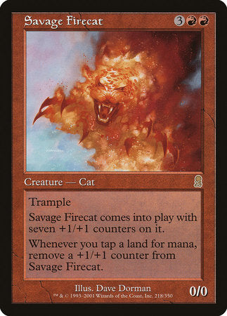 Savage Firecat [Odyssey] | Event Horizon Hobbies CA