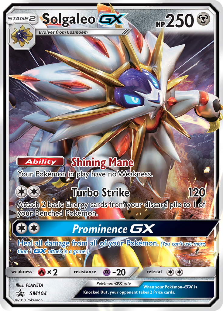 Solgaleo GX (SM104) [Sun & Moon: Black Star Promos] | Event Horizon Hobbies CA