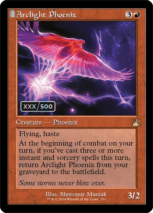 Arclight Phoenix (Retro) (Serialized) [Ravnica Remastered] | Event Horizon Hobbies CA