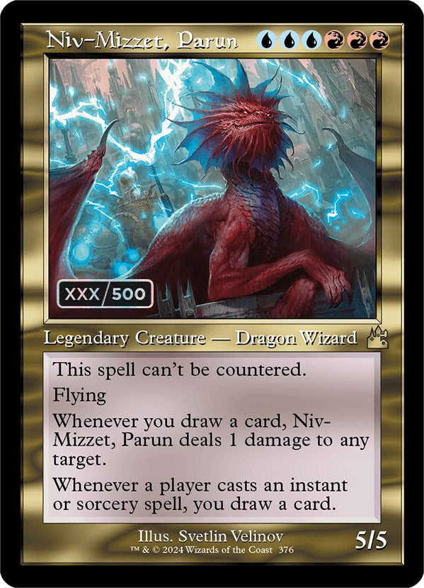 Niv-Mizzet, Parun (Retro) (Serialized) [Ravnica Remastered] | Event Horizon Hobbies CA