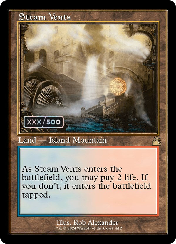 Steam Vents (Retro) (Serialized) [Ravnica Remastered] | Event Horizon Hobbies CA