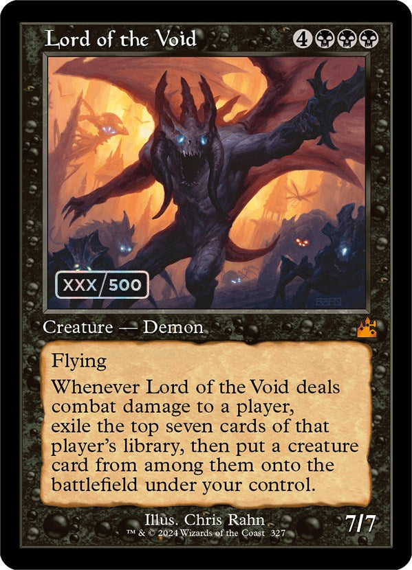 Lord of the Void (Retro) (Serialized) [Ravnica Remastered] | Event Horizon Hobbies CA