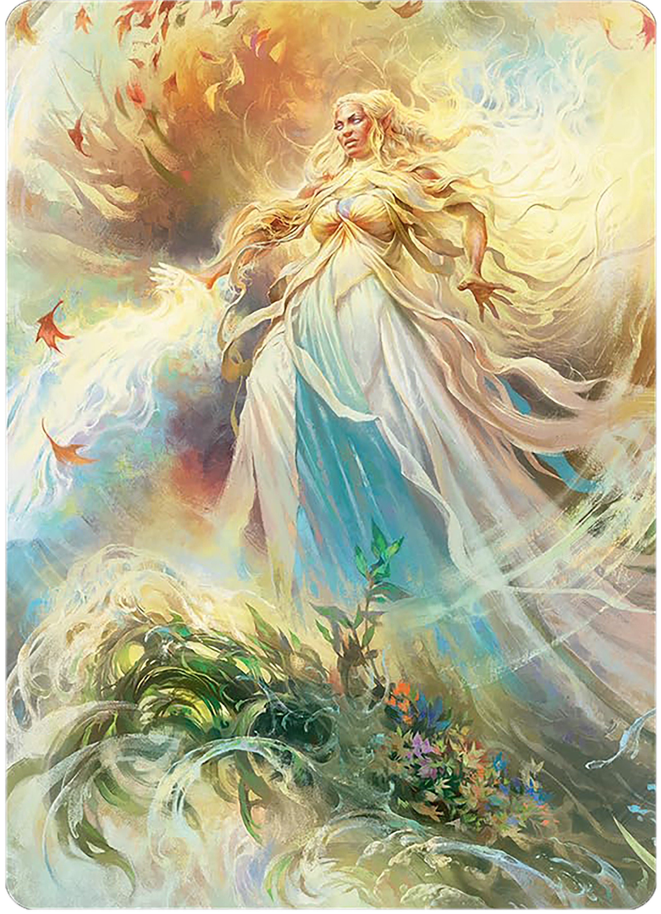 Galadriel, Light of Valinor Art Card [The Lord of the Rings: Tales of Middle-earth Art Series] | Event Horizon Hobbies CA