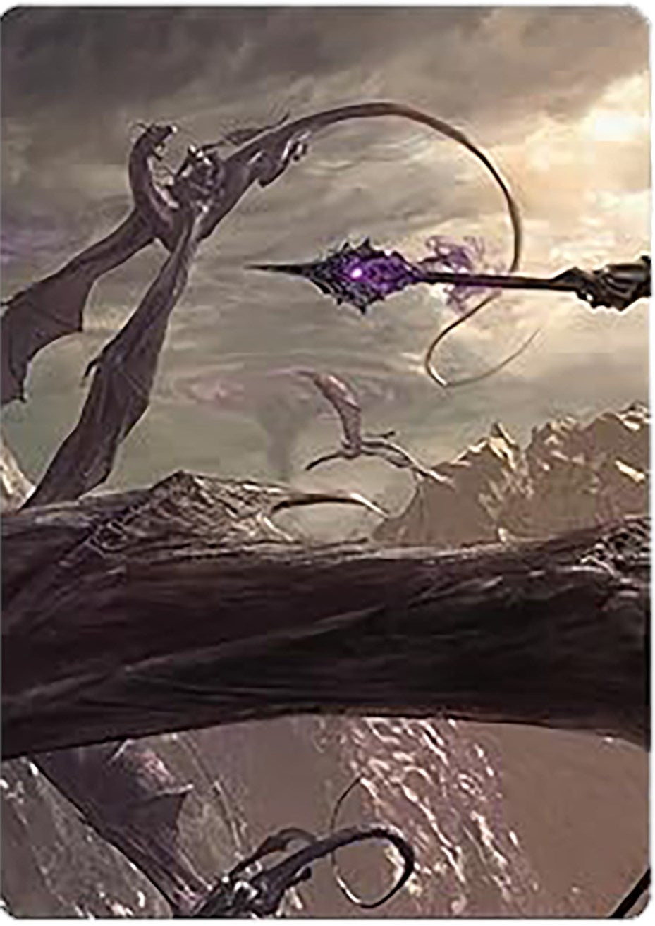 Nazgul Battle-Mace Art Card [The Lord of the Rings: Tales of Middle-earth Art Series] | Event Horizon Hobbies CA