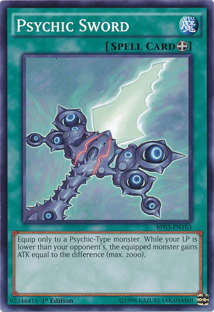 Psychic Sword [BP03-EN163] Common | Event Horizon Hobbies CA