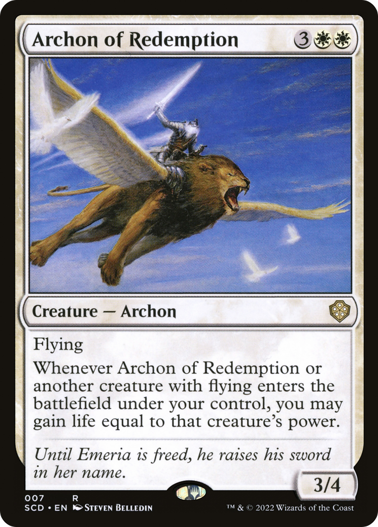 Archon of Redemption [Starter Commander Decks] | Event Horizon Hobbies CA