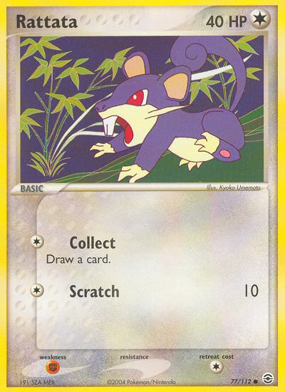 Rattata (77/112) [EX: FireRed & LeafGreen] | Event Horizon Hobbies CA