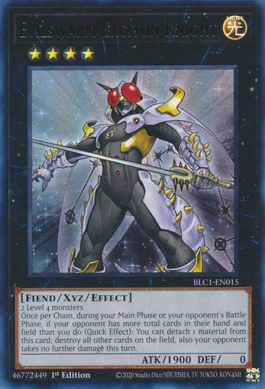 Evilswarm Exciton Knight [BLC1-EN015] Ultra Rare | Event Horizon Hobbies CA