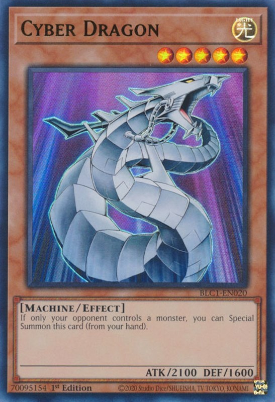 Cyber Dragon [BLC1-EN020] Ultra Rare | Event Horizon Hobbies CA