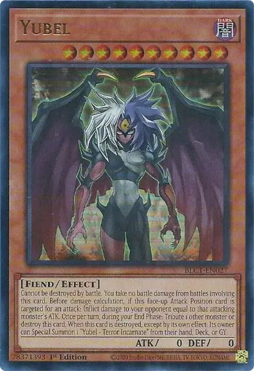 Yubel [BLC1-EN027] Ultra Rare | Event Horizon Hobbies CA