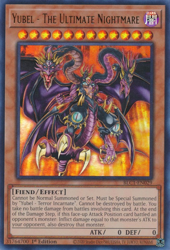 Yubel - The Ultimate Nightmare [BLC1-EN029] Ultra Rare | Event Horizon Hobbies CA