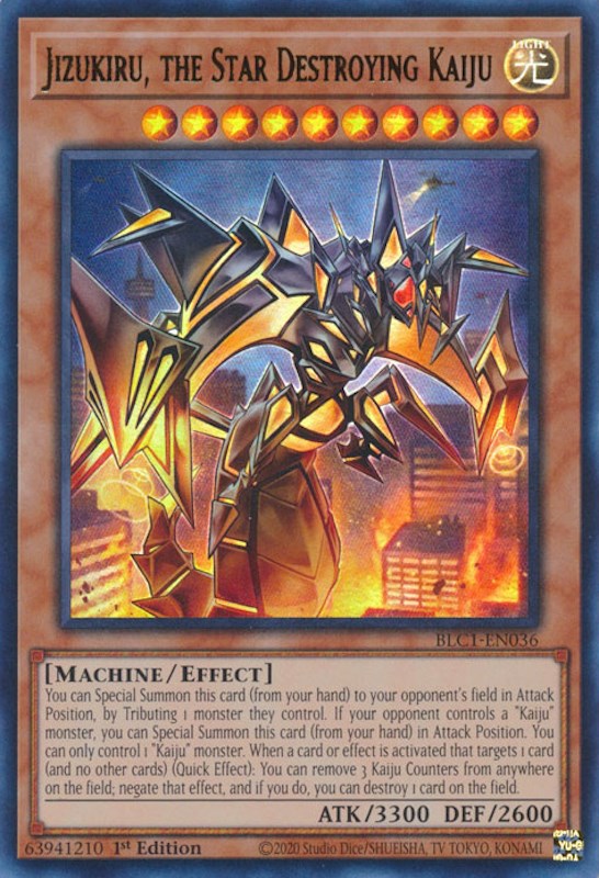 Jizukiru, the Star Destroying Kaiju [BLC1-EN036] Ultra Rare | Event Horizon Hobbies CA