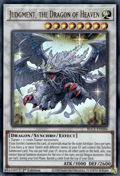 Judgment, the Dragon of Heaven [BLC1-EN046] Ultra Rare | Event Horizon Hobbies CA