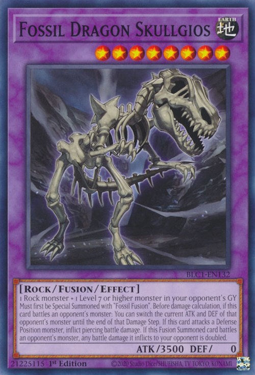 Fossil Dragon Skullgios [BLC1-EN132] Common | Event Horizon Hobbies CA