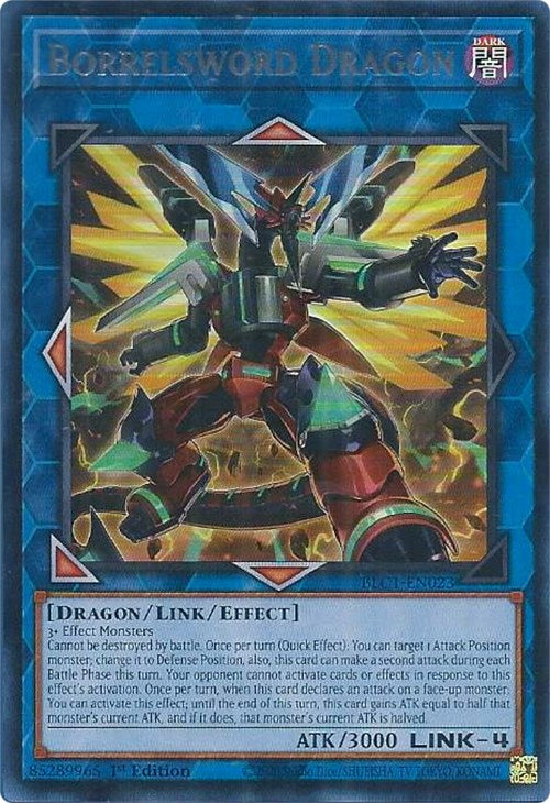 Borrelsword Dragon (Alternate Art) (Silver) [BLC1-EN023] Ultra Rare | Event Horizon Hobbies CA