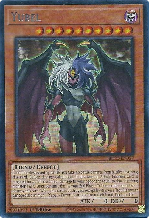 Yubel (Silver) [BLC1-EN027] Ultra Rare | Event Horizon Hobbies CA