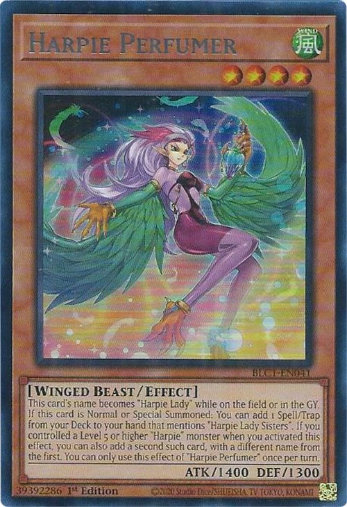 Harpie Perfumer (Silver) [BLC1-EN041] Ultra Rare | Event Horizon Hobbies CA