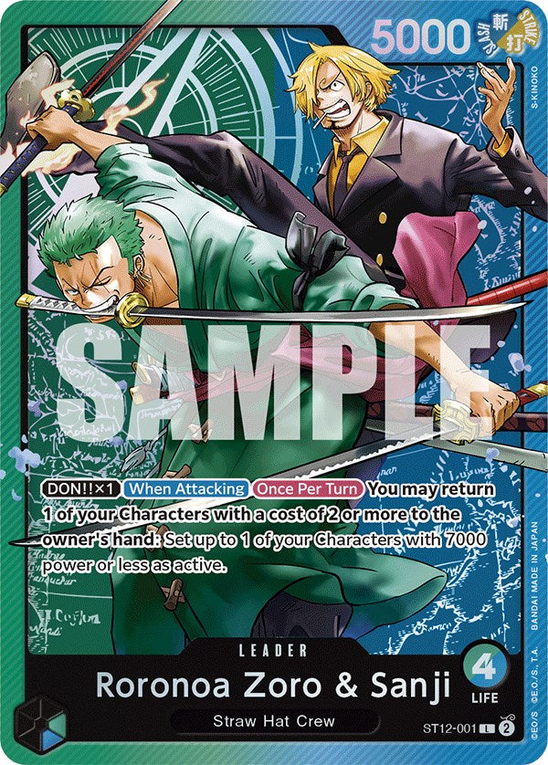 Roronoa Zoro & Sanji [Starter Deck: Zoro and Sanji] | Event Horizon Hobbies CA