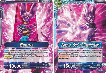 Beerus // Beerus, God of Destruction (BT1-029) [Galactic Battle] | Event Horizon Hobbies CA