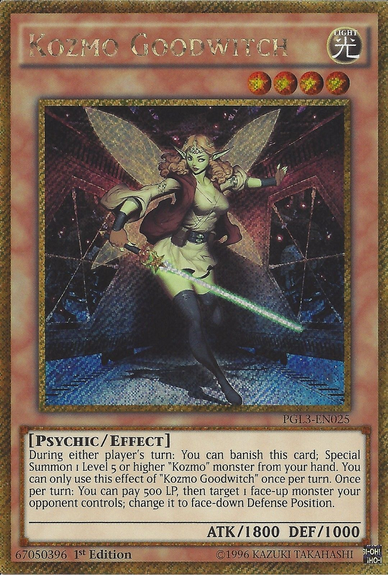 Kozmo Goodwitch [PGL3-EN025] Gold Secret Rare | Event Horizon Hobbies CA