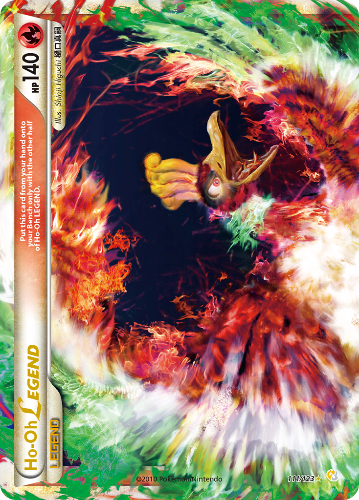 Ho-Oh LEGEND (111/123) [HeartGold & SoulSilver: Base Set] | Event Horizon Hobbies CA