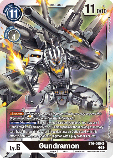 Gundramon [BT6-065] [Double Diamond] | Event Horizon Hobbies CA