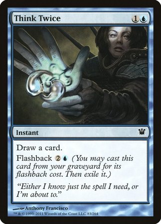 Think Twice [Innistrad] | Event Horizon Hobbies CA