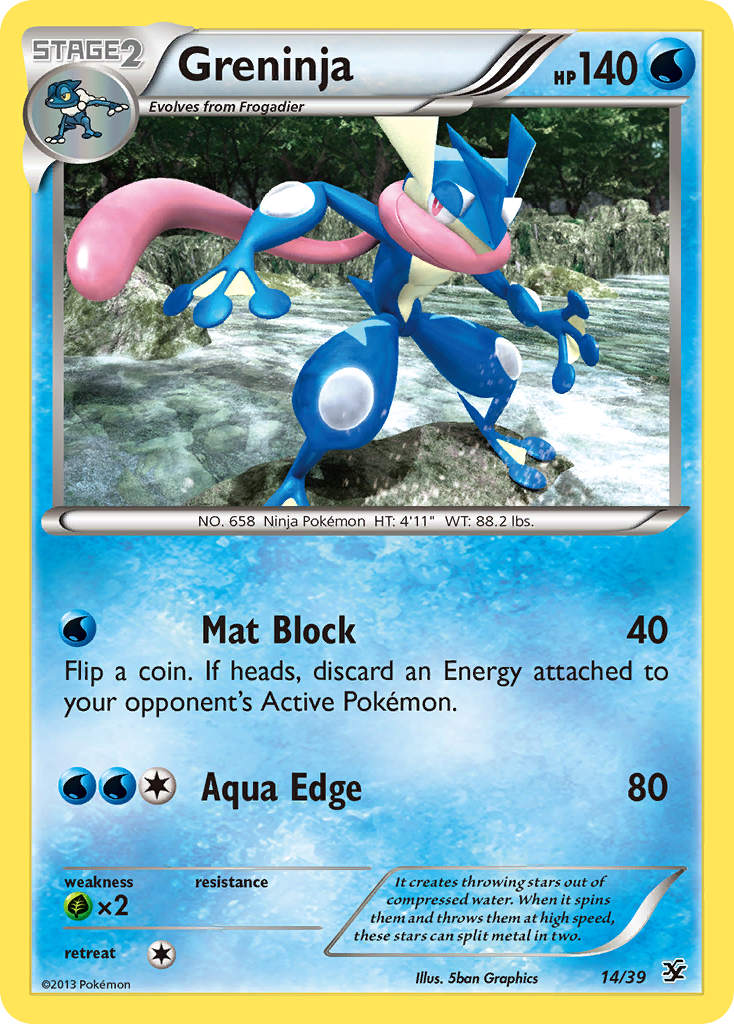 Greninja (14/39) [XY: Kalos Starter Set] | Event Horizon Hobbies CA