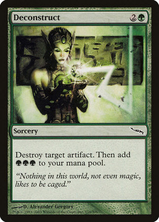 Deconstruct [Mirrodin] | Event Horizon Hobbies CA