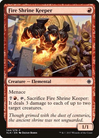 Fire Shrine Keeper [Ixalan] | Event Horizon Hobbies CA