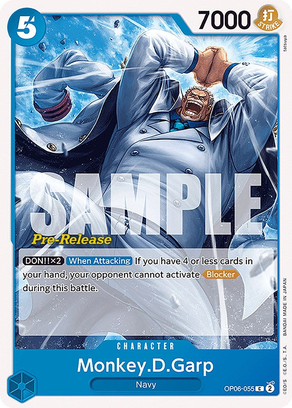 Monkey.D.Garp [Wings of the Captain Pre-Release Cards] | Event Horizon Hobbies CA