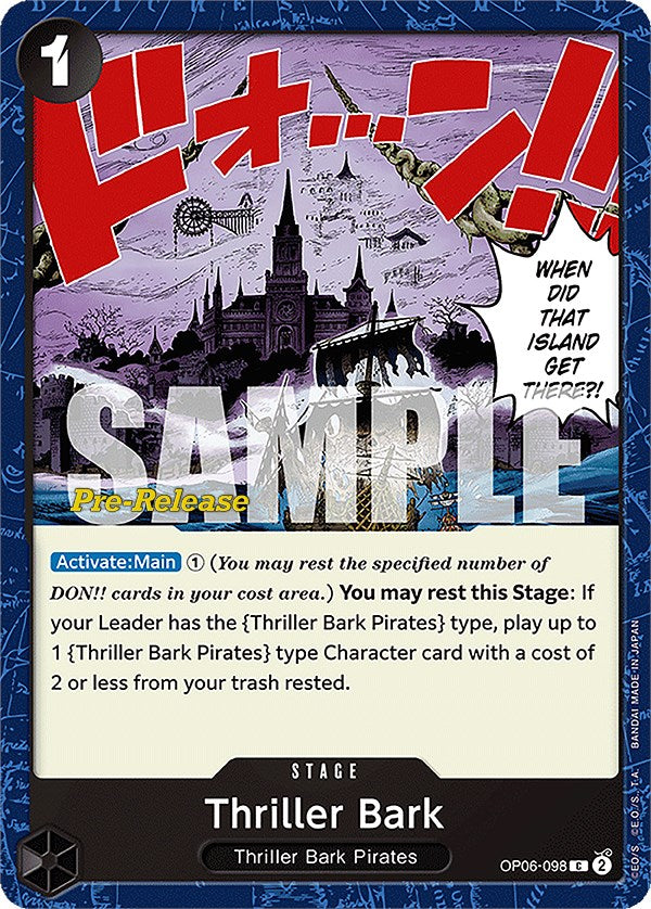 Thriller Bark [Wings of the Captain Pre-Release Cards] | Event Horizon Hobbies CA