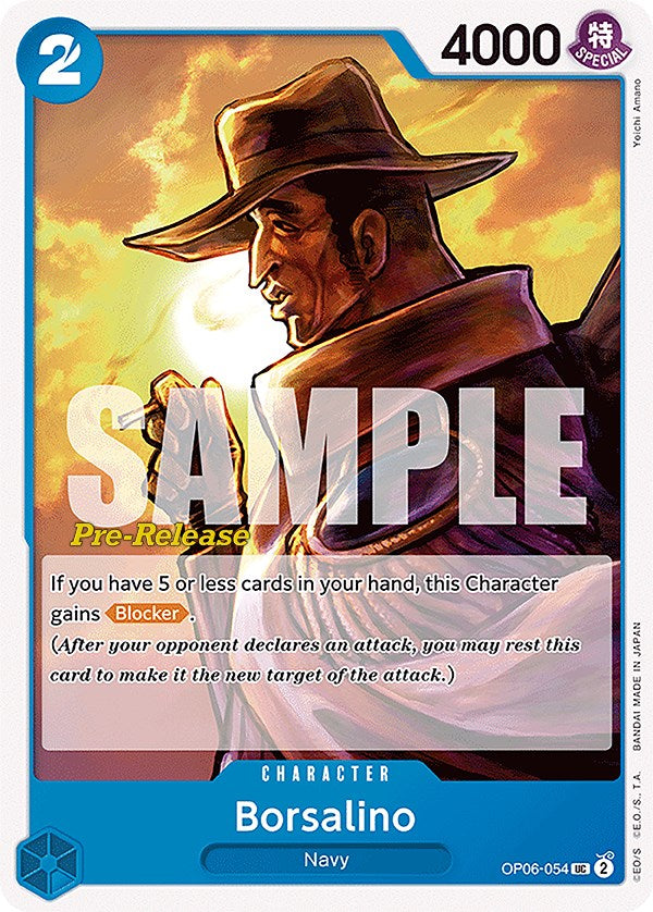 Borsalino [Wings of the Captain Pre-Release Cards] | Event Horizon Hobbies CA