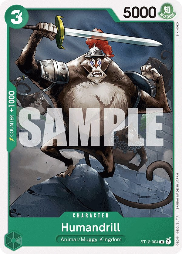 Humandrill [Starter Deck: Zoro and Sanji] | Event Horizon Hobbies CA