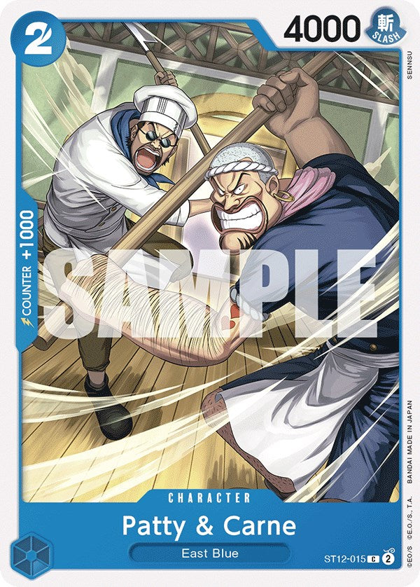 Patty & Carne [Starter Deck: Zoro and Sanji] | Event Horizon Hobbies CA