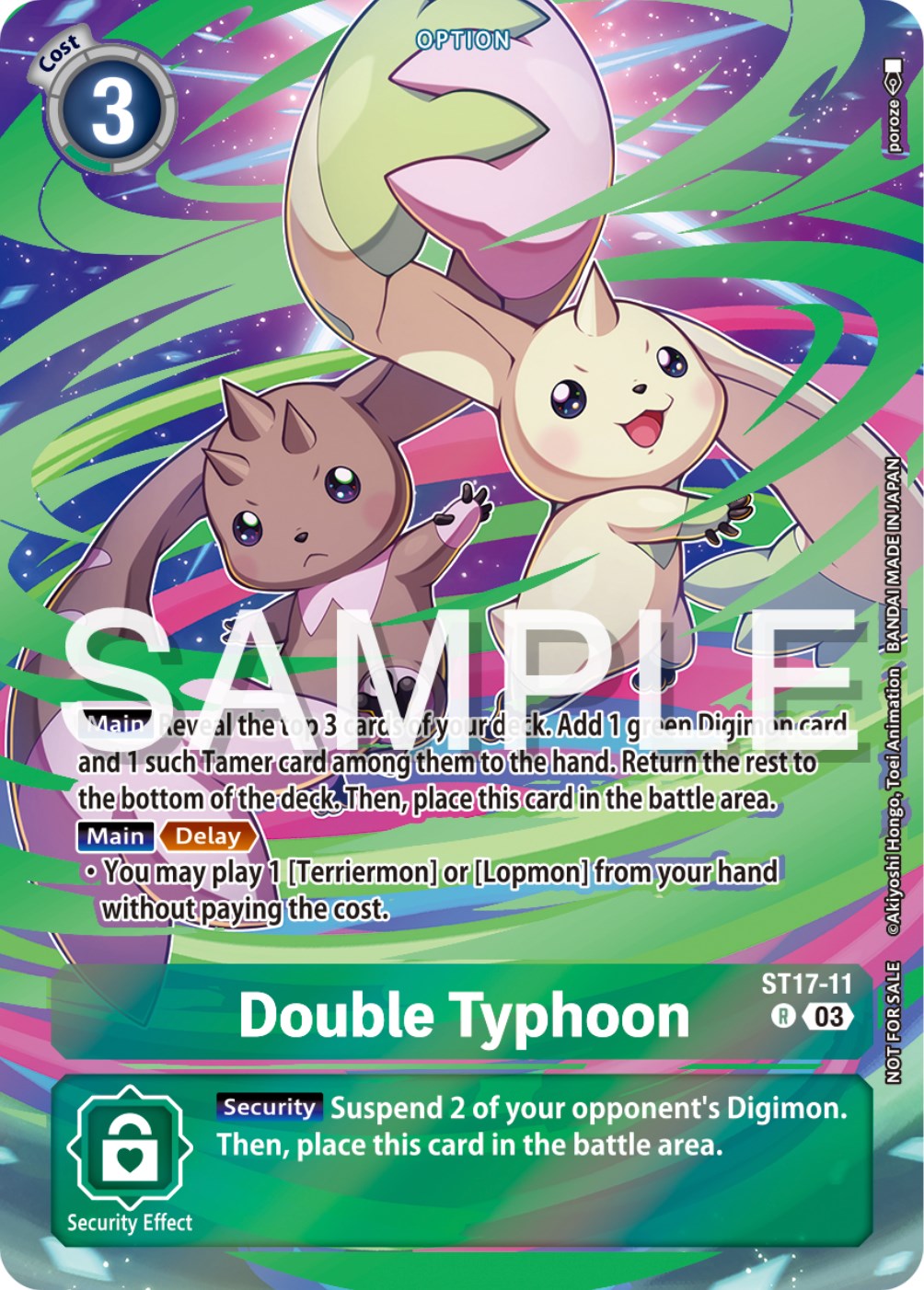 Double Typhoon [ST17-11] (Spring Break Event 2024) [Starter Deck: Double Typhoon Advanced Deck Set Promos] | Event Horizon Hobbies CA