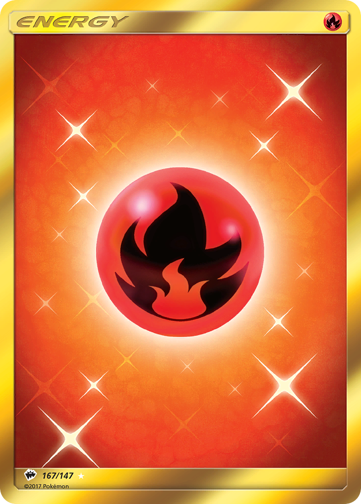 Fire Energy (167/147) [Sun & Moon: Burning Shadows] | Event Horizon Hobbies CA