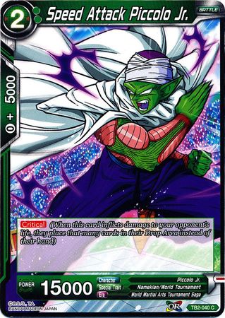 Speed Attack Piccolo Jr. (TB2-040) [World Martial Arts Tournament] | Event Horizon Hobbies CA