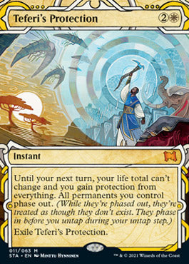 Teferi's Protection (Etched Foil) [Strixhaven Mystical Archive] | Event Horizon Hobbies CA