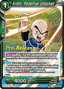 Krillin, Potential Unlocked (BT10-070) [Rise of the Unison Warrior Prerelease Promos] | Event Horizon Hobbies CA