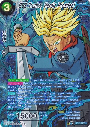 SS2 Trunks, Heroic Prospect (P-219) [Collector's Selection Vol. 2] | Event Horizon Hobbies CA